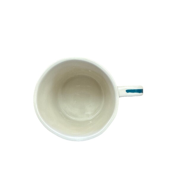 by ANTHROPOLOGIE Monogram " K “ Initial Floral Coffee Cup / Mug - Picture 4 of 5